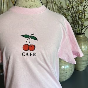 CAFE Cherry T-Shirt